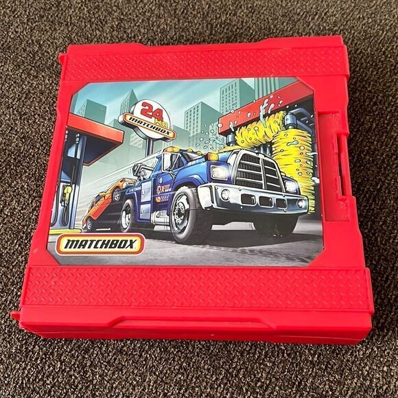 Matchbox 24hr Auto Center Foldable and Travel Case Minus Cars - Picture 1 of 16